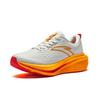 Anta Повышающие высоту Power Bounce Нескользящие Повседневные Городские Для Коммьютинга Беговые Кроссовки Мужские кроссовки Серый Оранжевый 912615560-2