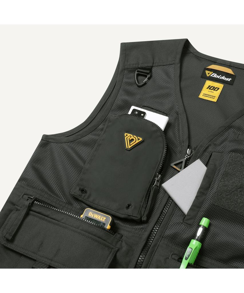 Boldest All-Round Work Mesh Vest V4_2Avam25001Grc