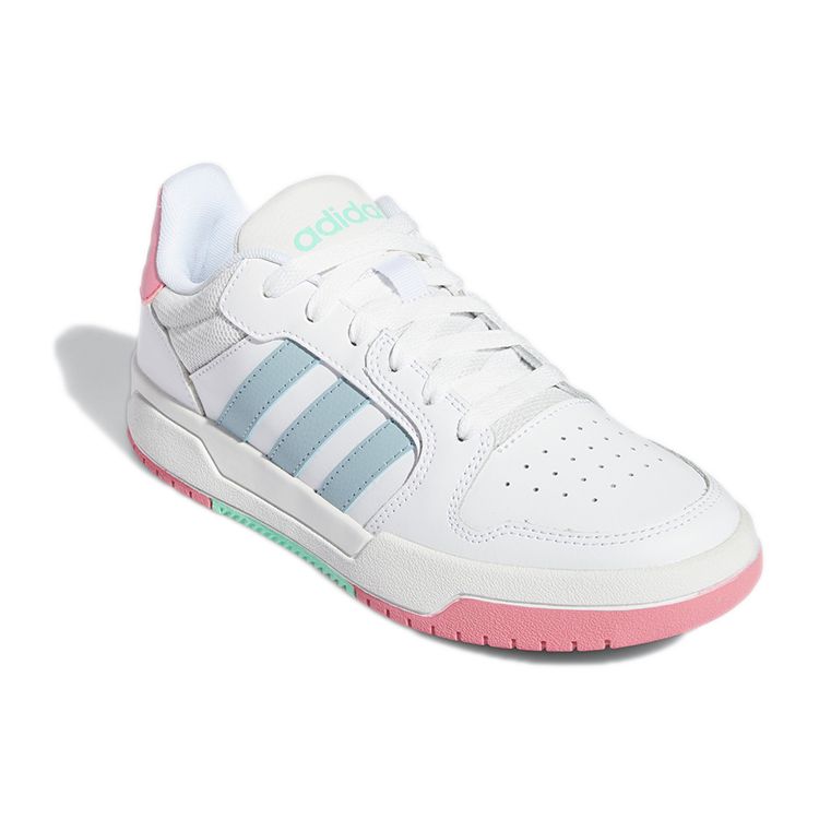 adidas Neo Entrap Удобные Прочные Низкие Кеды для Скейтбординга Женские Кроссовки Белые GZ6807
