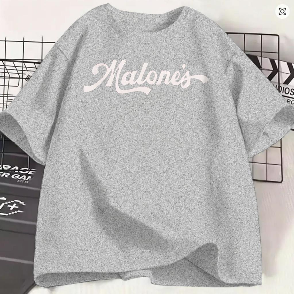 Vintage T Shirt Summer Offcampus Fashion T Shirts Malones 100 Cotton Tshirt For Adult Y2k Fun Short Sleeve Top Tees