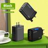 240 Вт 5-портовый GaN Адаптер Быстрой Зарядки USB C PD QC3.0 Портативный для Международных Путешествий Зарядка Нескольких Электронных Устройств