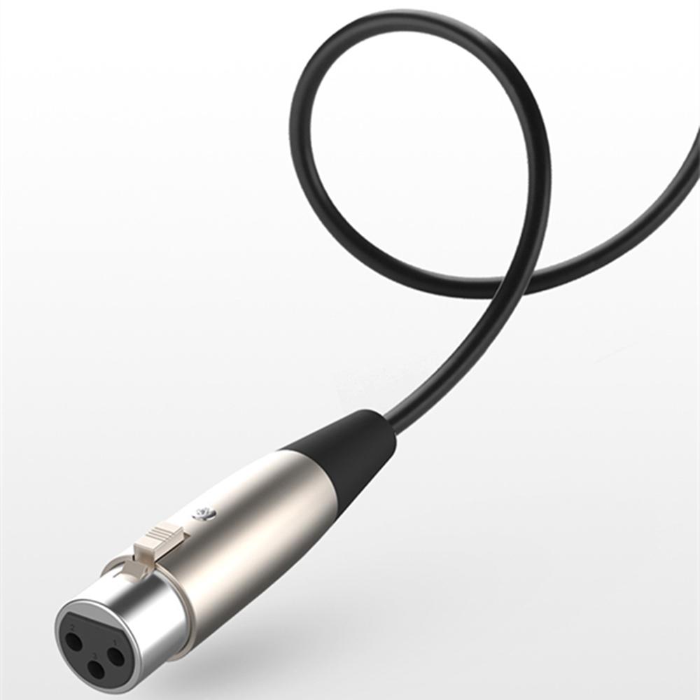Новый микрофонный кабель 1,5 м 3-контактный XLR гнездо на 3,5 мм TRS штекер Балансный стерео кабель