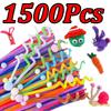 100-1500Pcs Colorful Chenille Stem Twisted Rod Diy Plush Tinsel Stem Wired Twist Stick Fluffy Bar Iron Wire Pipe Cleaners Plush