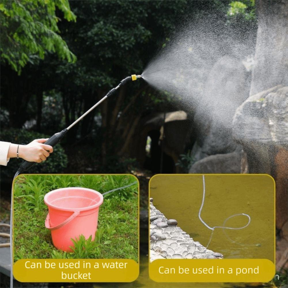 Adjustable Nozzle Electric Sprayer Wand Rechargeable Telescopic Sprayer Wand  Fertilizer Spraying