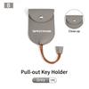 AEK4   Car Keychain Case Zipper Carbon Fiber Key Protector Cover For KIA Sportage Ceed Sorento Niro Cadenza Proceed Sephia