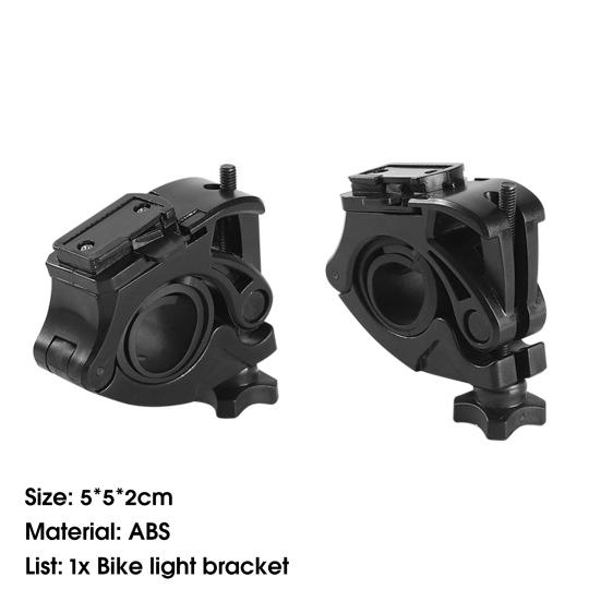 Bike Light Bracket Portable Non-slip Headlight Support Mountain Bicycle Front Light Stand Bicycle Accessories