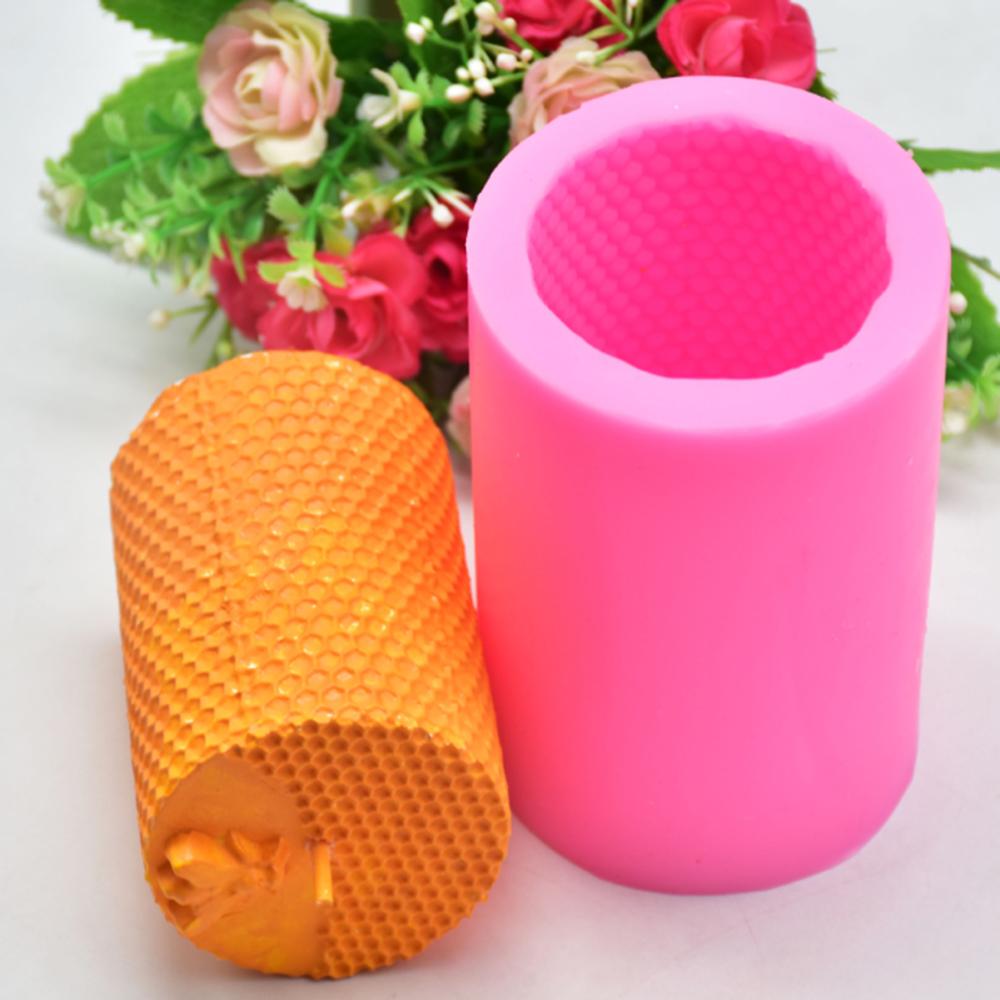 Ornament Desk Decoration Epoxy Resin Soap Mold Honeycomb Mold 3D Silicone Candle Mould Wax Model