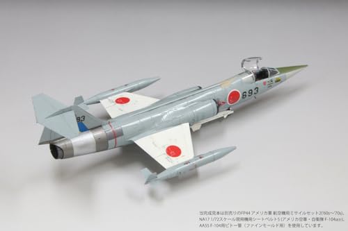 Fine Molds 1/72 Серия реактивных самолетов Силы самообороны Японии F-104J Истребитель "Эйко" Пластиковая модель FF07 (Самолет)