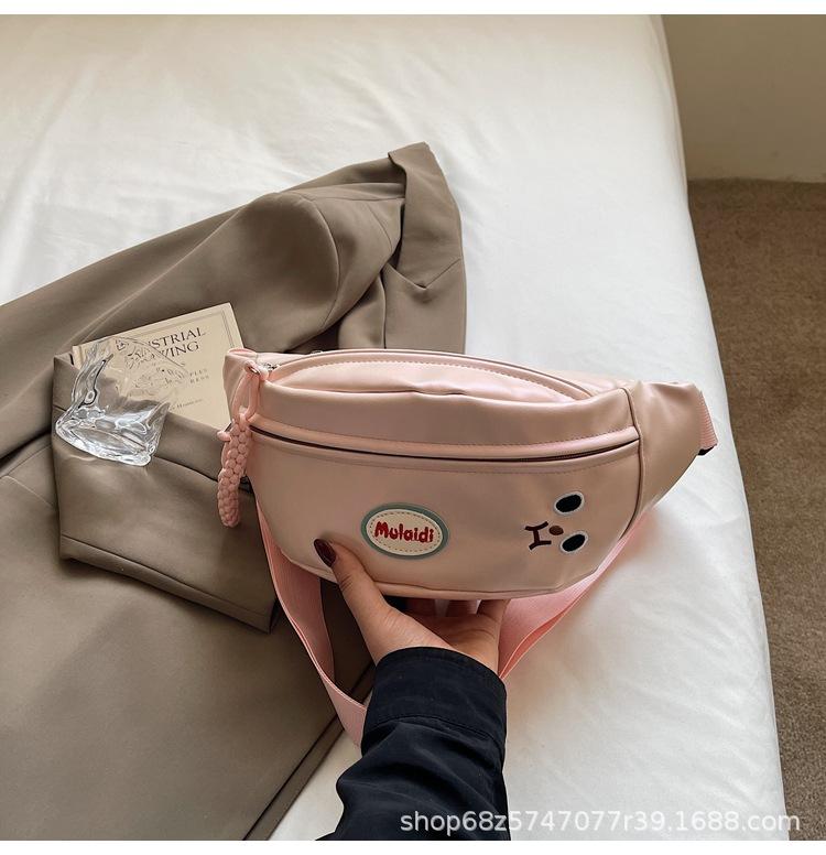 Niche Design Small Bag Women's 2025 New Casual Sports Chest Bag Versatile One-shoulder Crossbody Bag Women's Cycling Bag