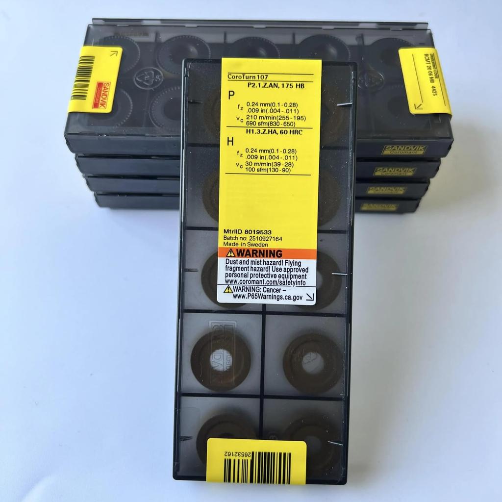 Original Sandvik / RCMT2006M0 4425 CNC lathe carbide blade 10 PCS