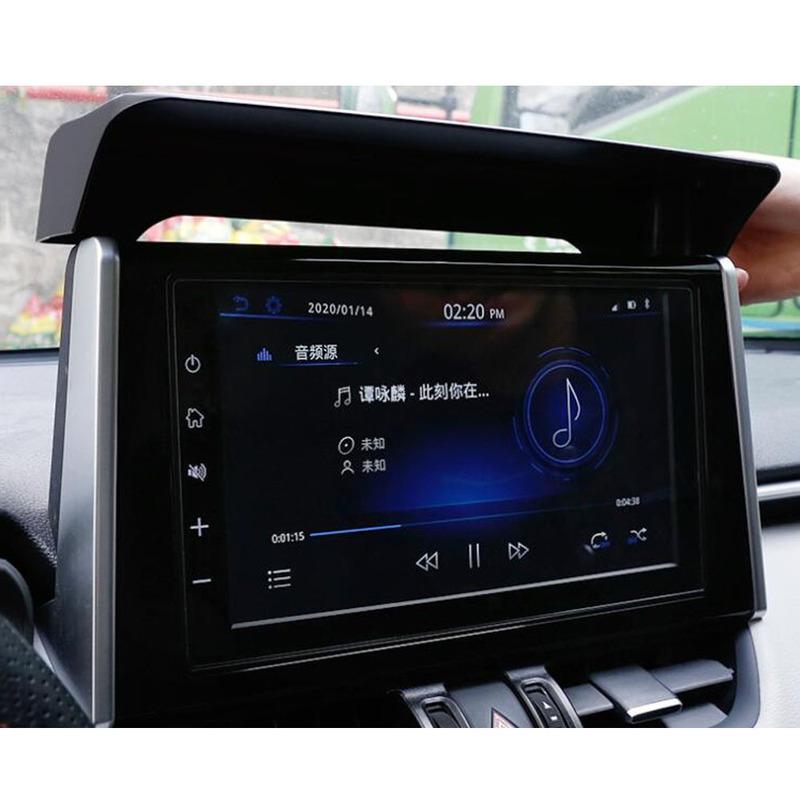 GPS Navigation Sun Shade Visor Covers For Toyota Rav4 Car Interior Accessories Navigator Screen Protector