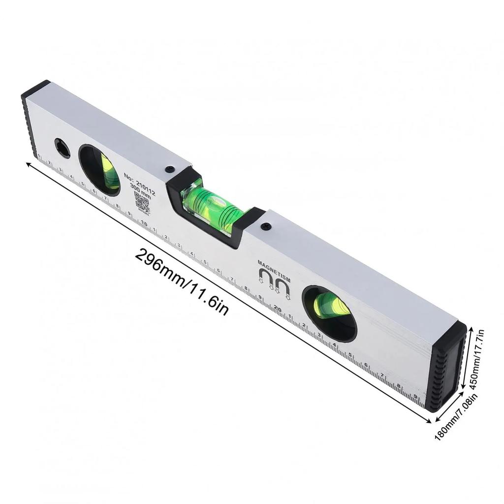 300 мм цифровой уровень линейка транспортир угломер магнитный алюминиевый сплав измерительный инструмент с 45 90 180 градусов пузырьковый