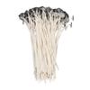 100Pcs 15cm5.91in Natural Candle Wicks Smokeless Pre Waxed Cotton Candle Core for DIY Scented
