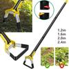 with Triangle Head Stirrup Loop Hoe Stainless Steel Stirrup Ring Hoe Garden Hula Hoes  Gardening