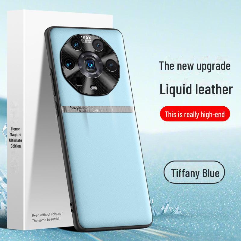 Совместимый кожаный чехол Honor Magic 4 Ultimate: Прочная, устойчивая к падениям, защита от попадания жидкости
