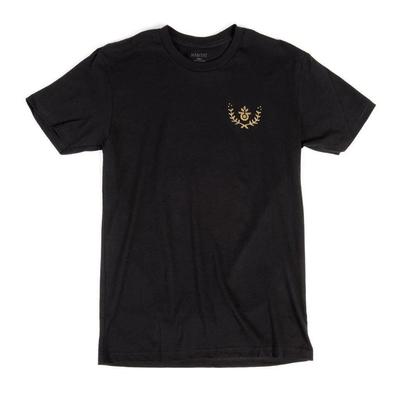 Habitat Skateboards Mens T-Shirt Old World Inspired Black