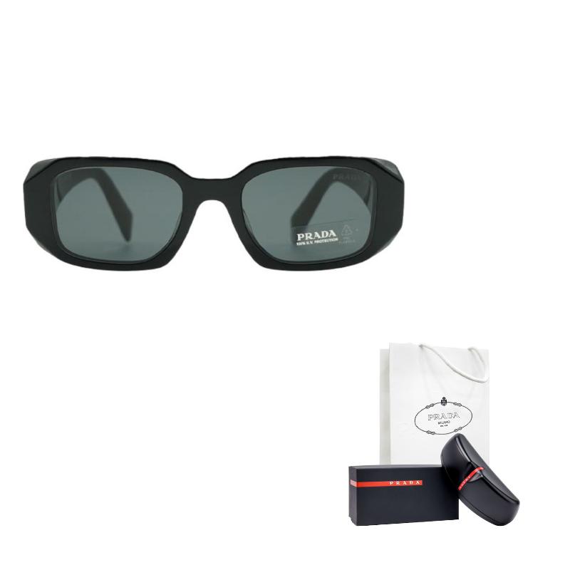 Prada Original Design Sunglasses Men sunglasses Black 24AW-MEN-0PR-17WSF