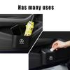 ZGAP4 High-Quality Car Portable Trash Can Auto Sundries Storage Box For Mercedes Benz W124 GLA GLC ML GLB GLK GLE GLS G63 GLC43 G350d