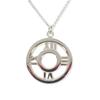 [Б/у] TIFFANY 925 Открытый медальон Atlas Подвеска/Ожерелье/g508-63
