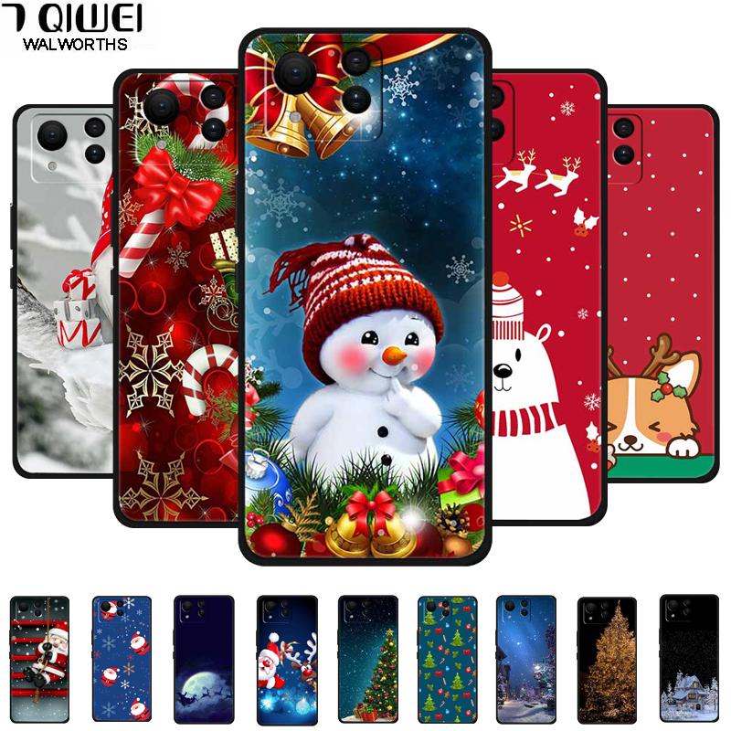Christmas Phone Case For Asus Zenfone 11 Ultra 5G Case Soft Silicone For Asus Zenfone11 Ultra TPU Shockproof Cover Bumpers Funda