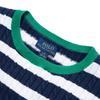 Комплект платьев Polo Ralph Lauren В полоску Хлопковый трикотаж Вышивка пони Детское платье CWPO2STG2U20034-410