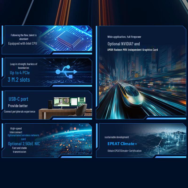 Dell Pro Tower QCT1250 Business Desktop PC (CN version)