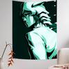 Японский стиль Bleach Настенный гобелен для гостиной Дома Общежития Декор Художественный Бохо Легкий Декор комнаты