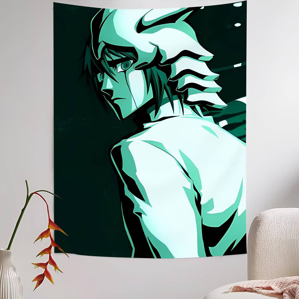 Японский стиль Bleach Настенный гобелен для гостиной Дома Общежития Декор Художественный Бохо Легкий Декор комнаты