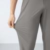 Men's High-Elastic Straight-Leg Fine-Stripe Casual Pants