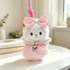 Soft Plush Sheep Keychain 12cm Cartoon Sheep Doll Funny Backpack Pendant  Festive Decor