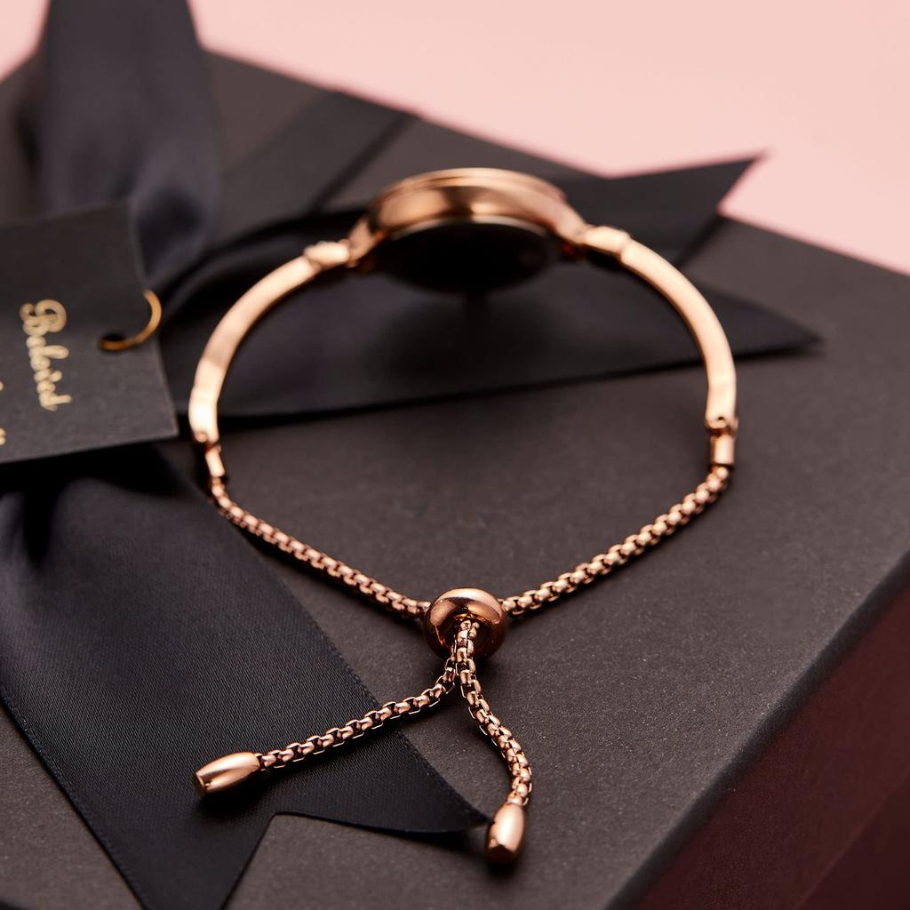 Time100 женские модные часы с браслетом из многогранного стекла, свободно регулируемый ремешок, японский кварцевый 30-метровый водонепроницаемый женский ремешок (зеленый)