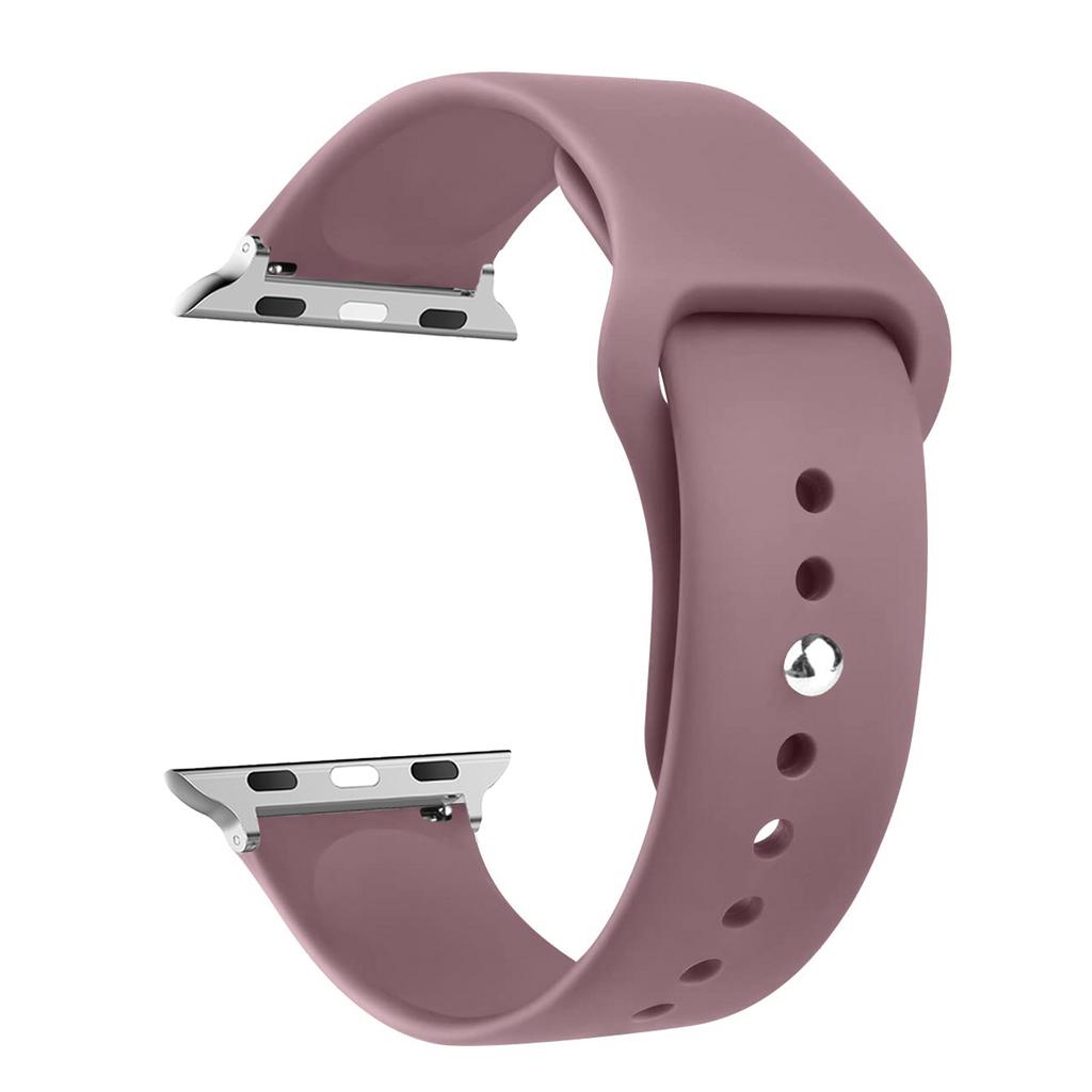 Для Apple Watch ultra 2 ремешок 49мм 46мм 44мм 40мм 45мм 41мм 42мм Силиконовый браслет correa iWatch series se 9 8 7 6 3 10 11 ремешки