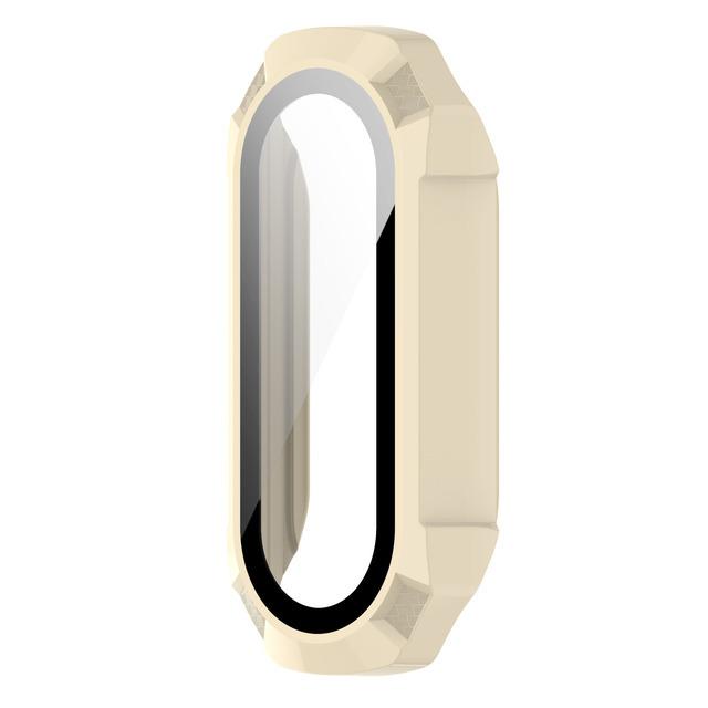 Чехол 2 в 1 + стеклянный полноэкранный бампер для Xiaomi Mi Band 7 6 5 4 NFC Watch противоударный чехол для Mi Band 7/7 NFC чехол для часов