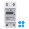WIFI Smart Energy Meter LCD Display Household for Tuya 1 Phase 2P Din Rail ZMAI‑90 AC90‑250V