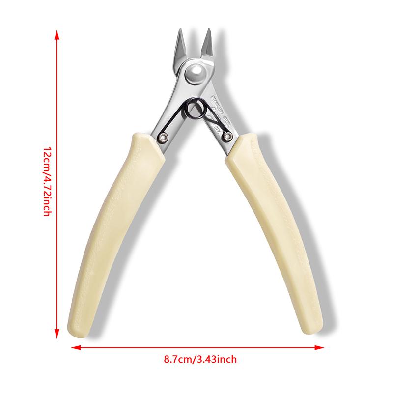 Manicure Nail Pliers For Gems Removal Soft Wire Cutter Nail Unloading Nippers Chain Scissors Nail Art Tool