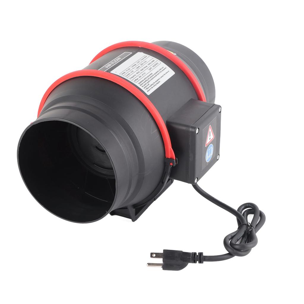 Встроенный канальный вентилятор 6 дюймов тихий усилитель воздушного потока вентилятор для выращивания растений в палатке вентиляция в помещении