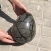 7,5 кг Натуральная кривизна предметов обстановки Черепаховая зернистость камень яйцо Септарный узел Кристаллическая терапия кварц