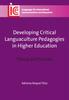 The Developing Critical Languaculture Pedagogies In Higher Education : Theory and Practice Book
