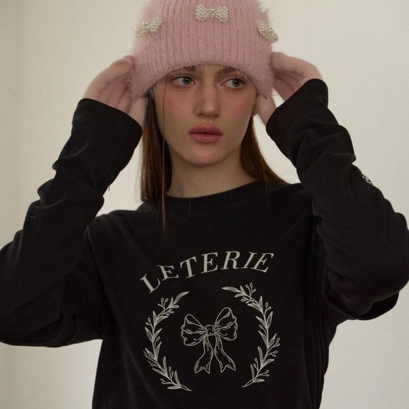 Летерие ПЕРЧАТКИ ANGORA RIBBON_РОЗОВЫЕ