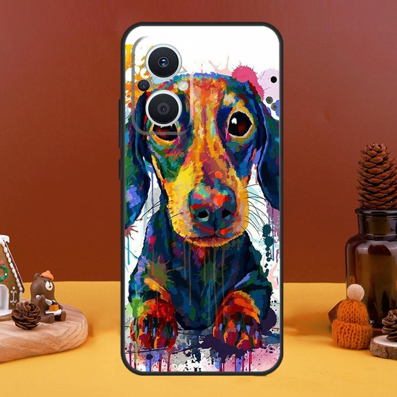 Чехол для собаки таксы для OPPO Reno 10 Pro 11 F 4 5 6 7 8 Lite 4Z 5Z 8T OPPO Find X5 X2 X3 Lite X6 Pro Cover
