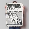 Музыкальный плакат XXXTentacion Индивидуальное настенное искусство Винтажные металлические вывески Ретро жестяная табличка для мужской комнаты Игровой комнаты Декор для дома