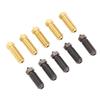 10Pcs 3D Printer Nozzles Hotend Replacement Nozzle Kit 0.4mm Brass and Hardened Steel for Kobra 3
