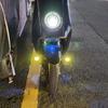 Motorcycle Auxiliary Light Bracket Mount Clamp Holder Carbon Steel Fog Lamp Support Stand for Electric Bike Scooter Accessories