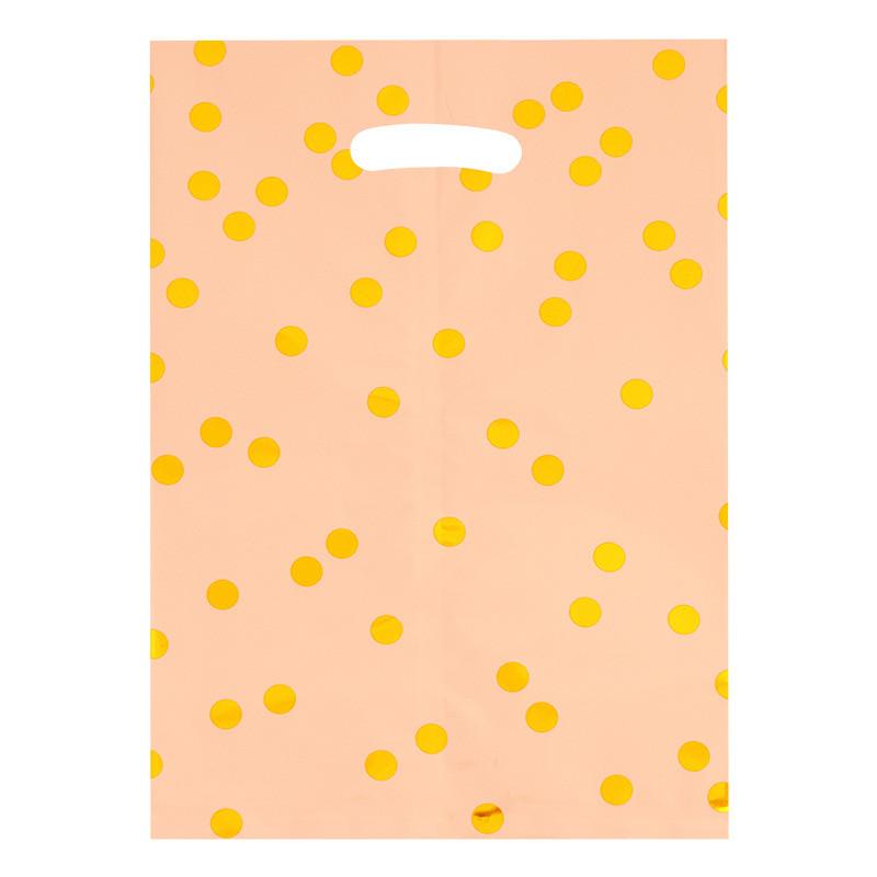 10 шт. Детские сумки для вечеринок, сумки для конфет на день рождения, сумки для вечеринок(точечный узор 6 цветов)