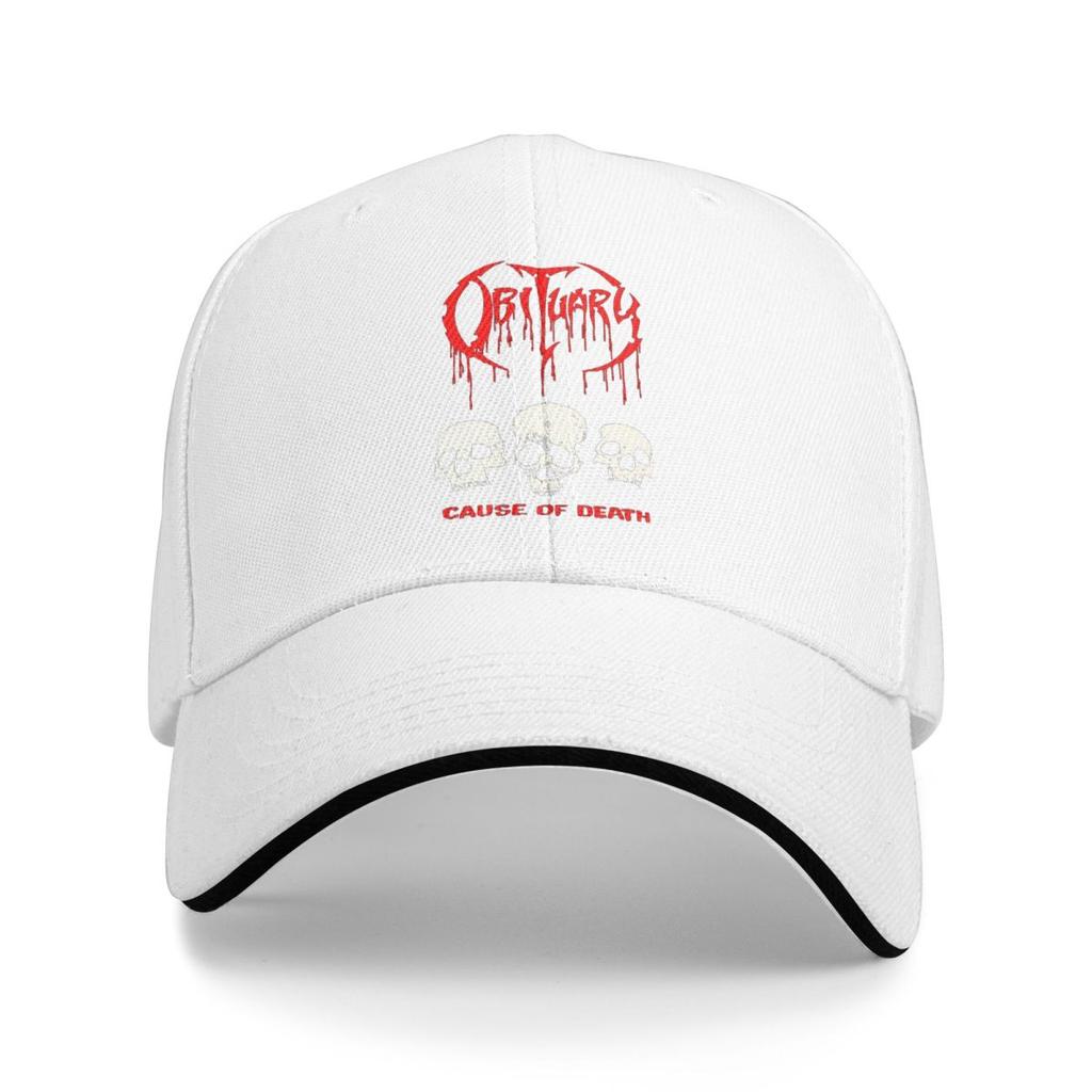 Унисекс Бейсболки Некролог Death Metal Рок-группа Музыка Уличная одежда Спорт Бейсболки Кепка в стиле Hip Hop Кепки