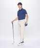 Штаны Coq Sportif Golf с защитой от пота и УФ-излучения на каждый день BG00 [Le Golf], длина 9/10, слаксы, влагоотводящие, сохнущие, эластичные, защита, использование, гольф, LG5SLP50M,