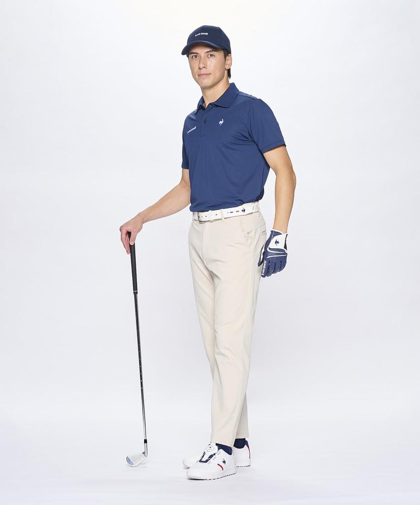 Штаны Coq Sportif Golf с защитой от пота и УФ-излучения на каждый день BG00 [Le Golf], длина 9/10, слаксы, влагоотводящие, сохнущие, эластичные, защита, использование, гольф, LG5SLP50M,