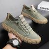 Men Shoes Ice Silk Canvas Shoes for Men New Breathable Sport Casual Shoes Slip On Men Sneakers Platform Vulcanized Loafers