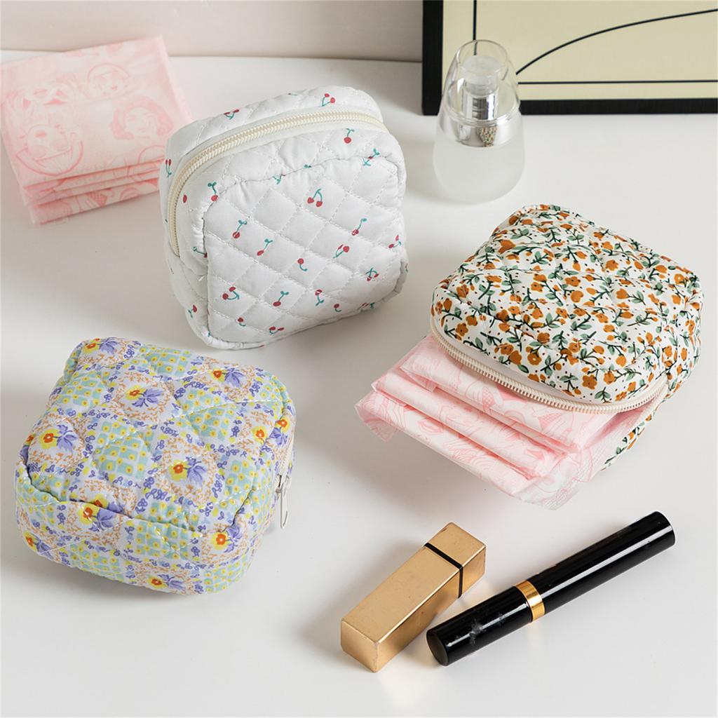 Portable Feminine Hygiene Pouch Convenient Sanitary Napkin Pouches for Discreet Storage of Feminine Products