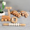 1pc Wooden Massage Roller Portable Massage Tools For Face Neck Muscle Relax Head Foot Massager Stick Body Relaxation